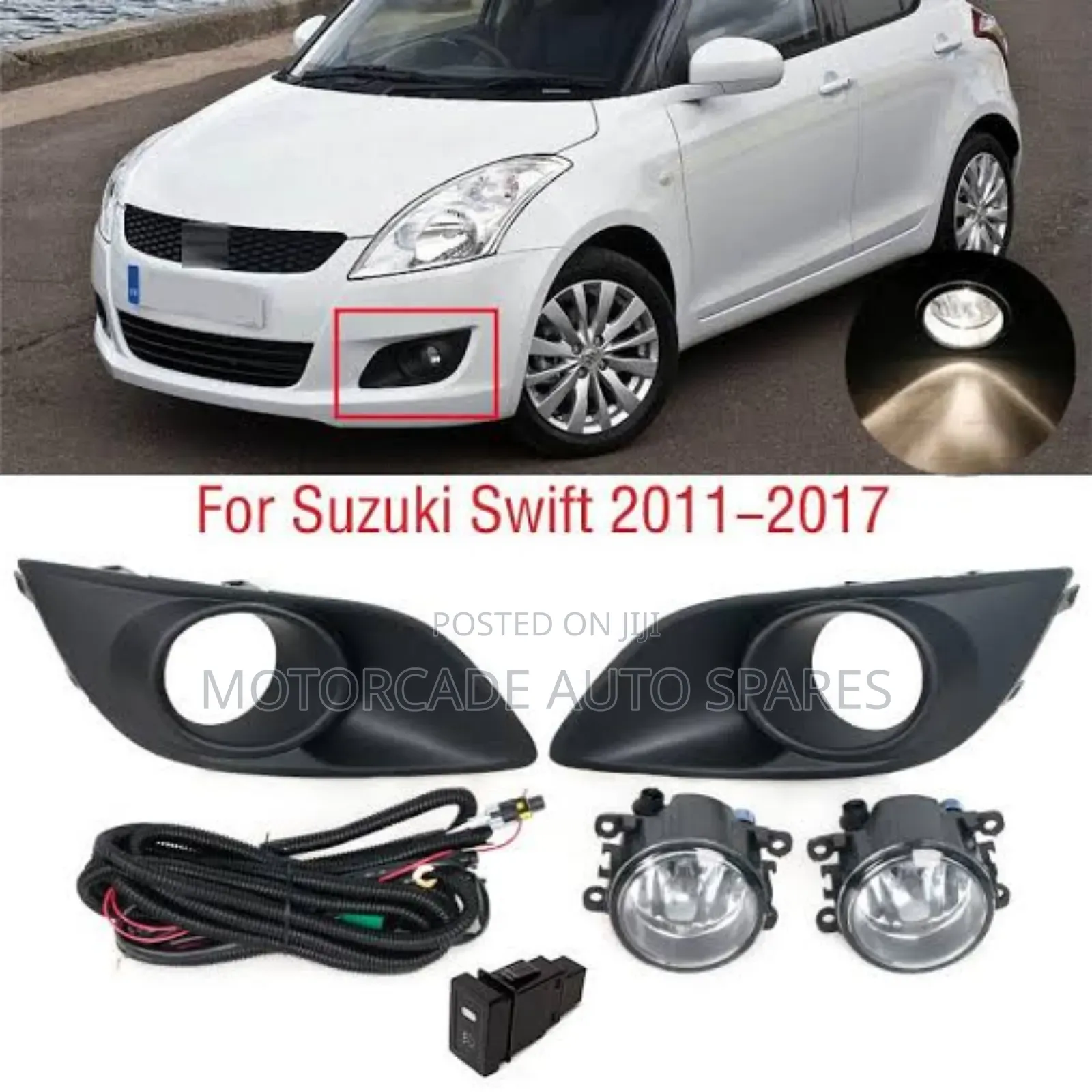 Suzuki Swift 2011/2012/2013 Fog Lights