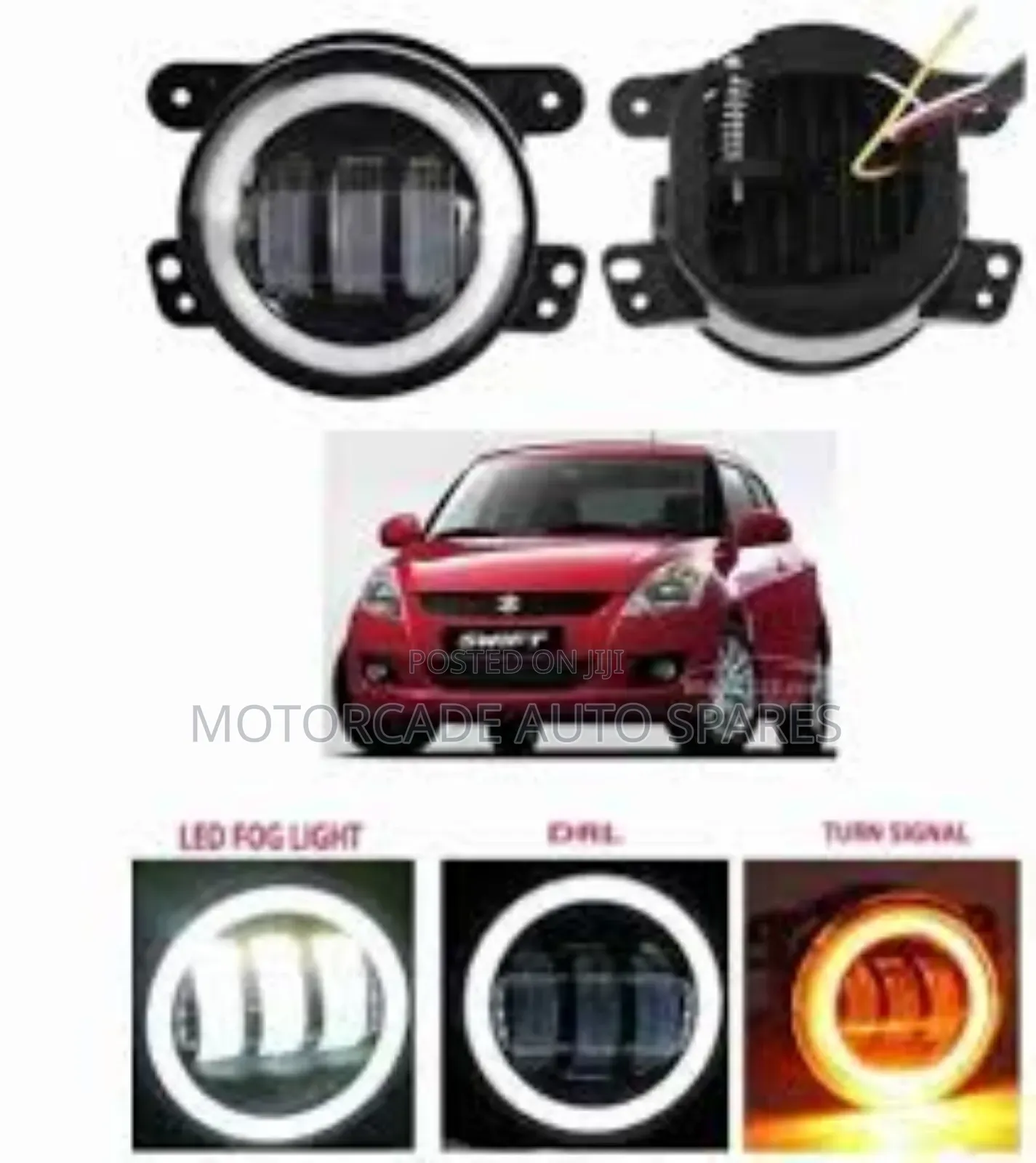 Suzuki Swift LED DRL Fog Lights Set