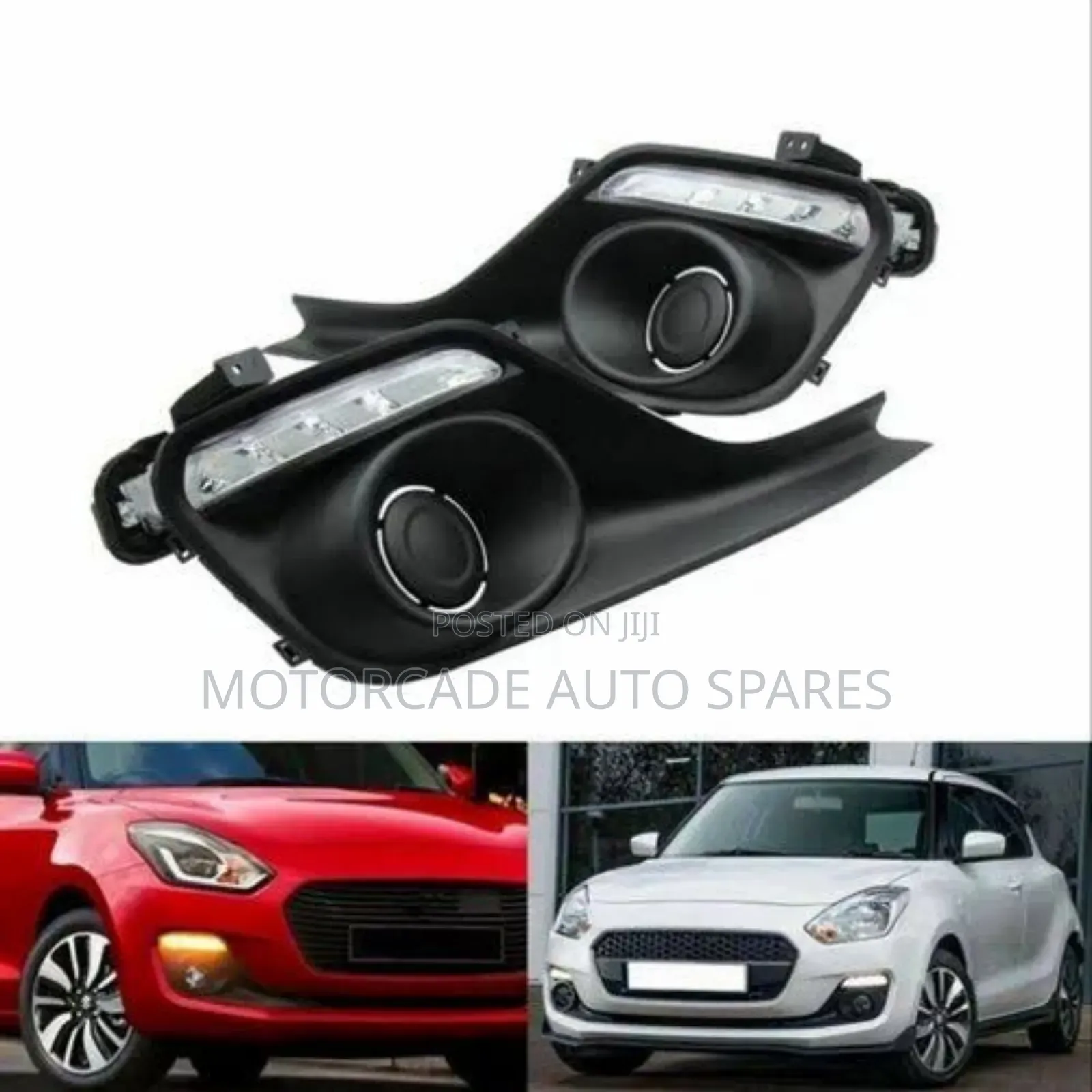 Suzuki Swift 2018 LED DRL Fog Lights Covers