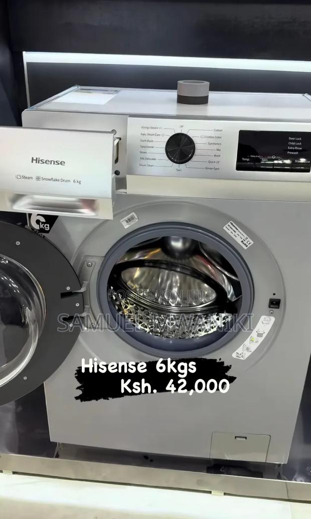 Hisense 6kg Front Load Washing Machine - thumbnail 3