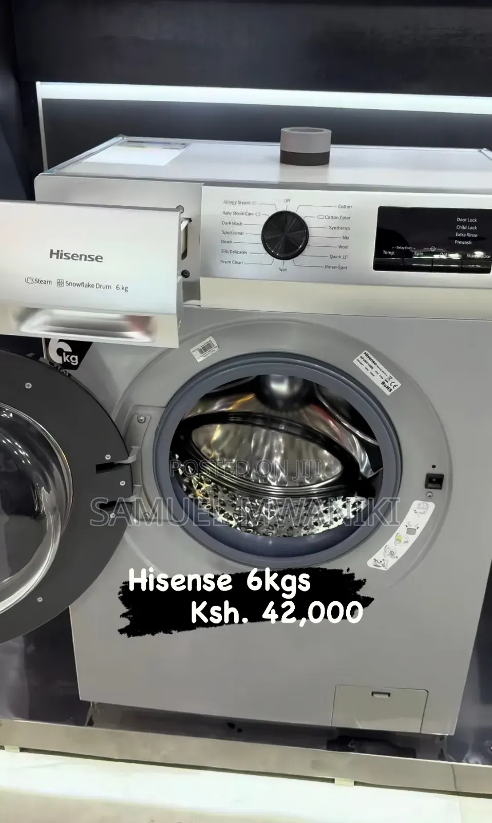 Hisense 6kg Front Load Washing Machine