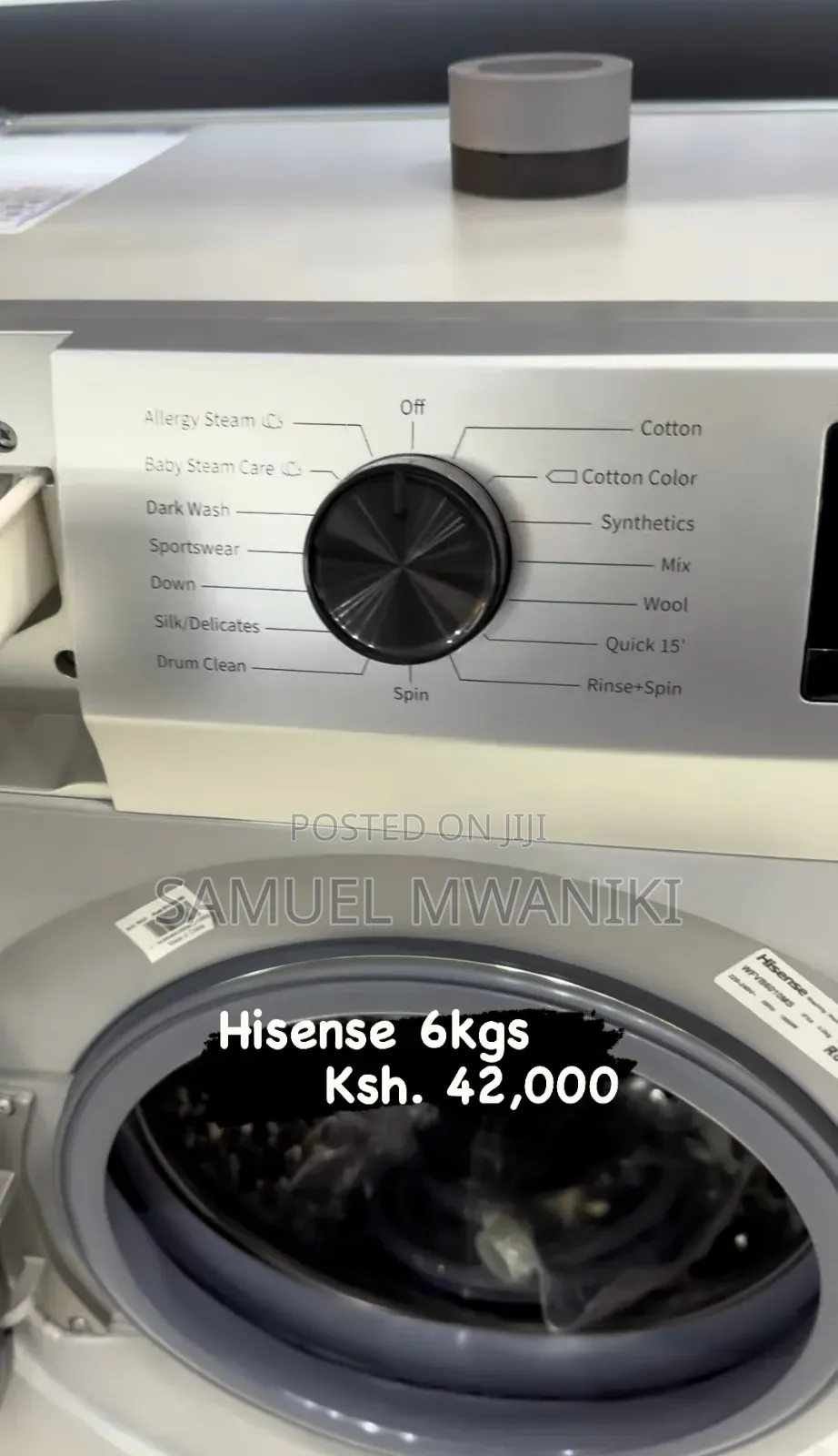 Hisense 6kg Front Load Washing Machine