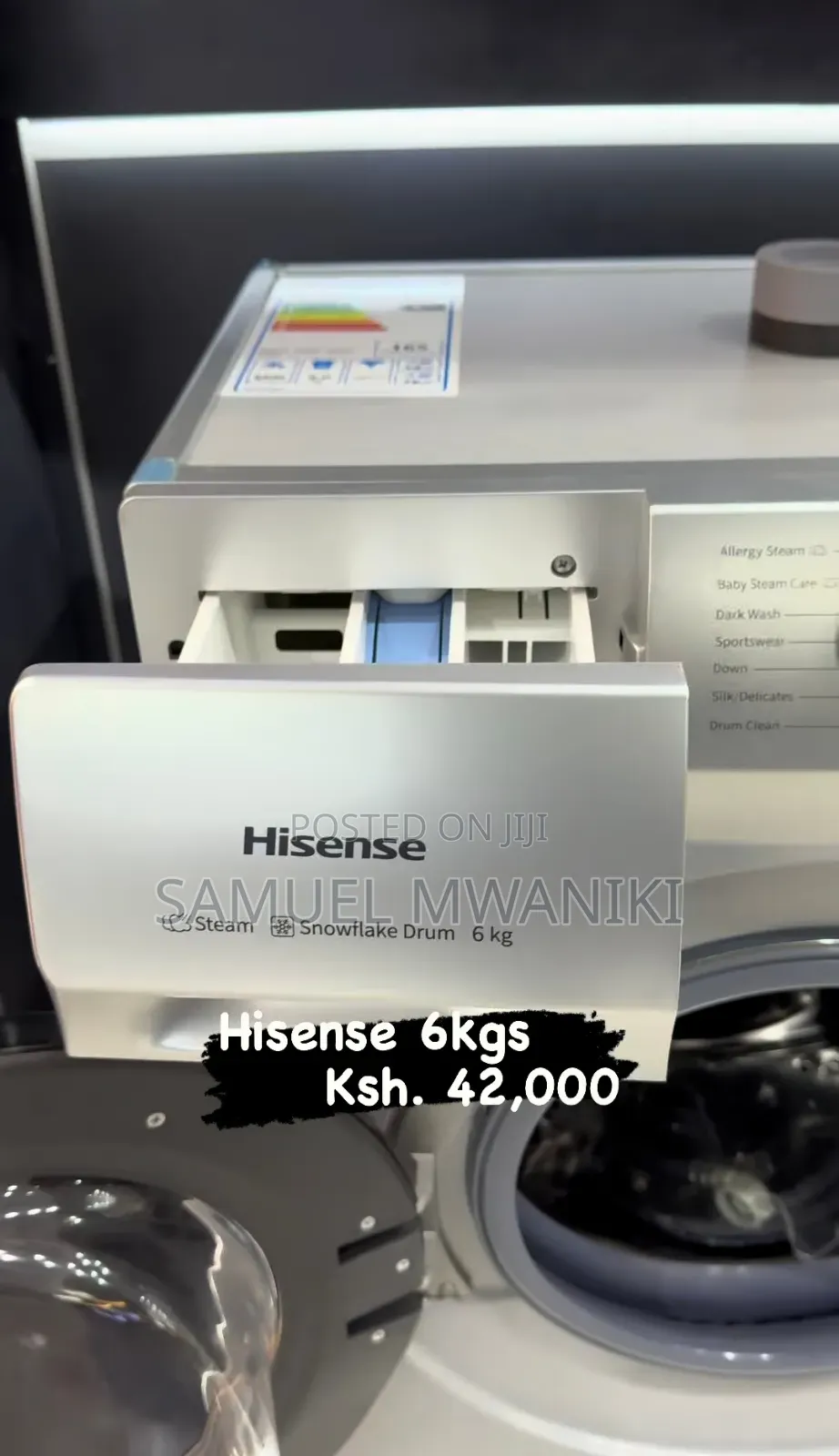 Hisense 6kg Front Load Washing Machine