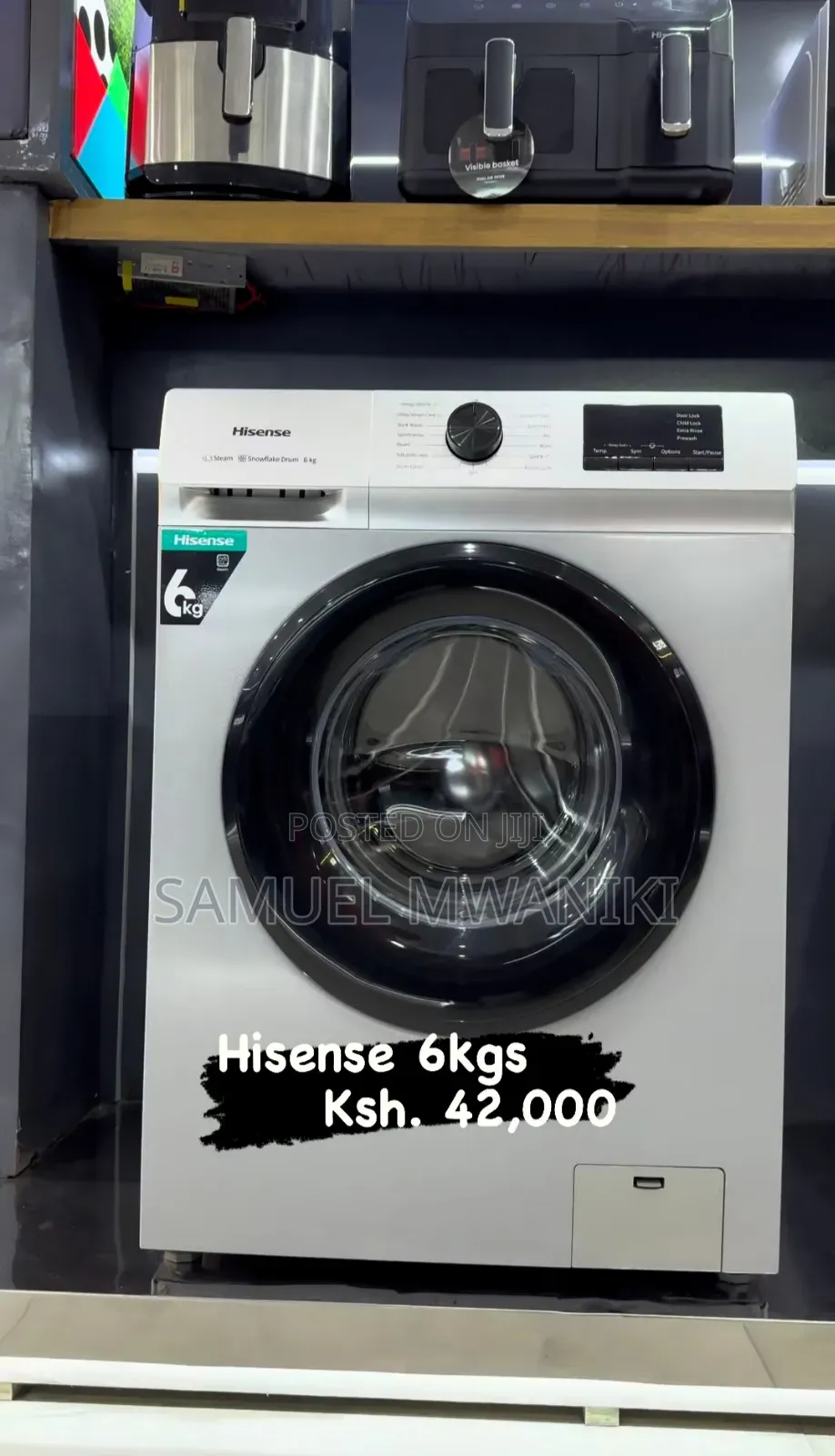 Hisense 6kg Front Load Washing Machine