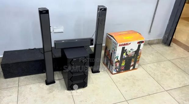 Nobel Nb 2040 Tall Boy Speaker System Bluetooth 55,000w Pmpo
