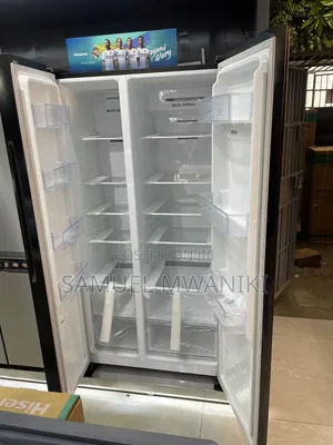 Hisense Side by Side Fridge 518l (Black) Ref518dr