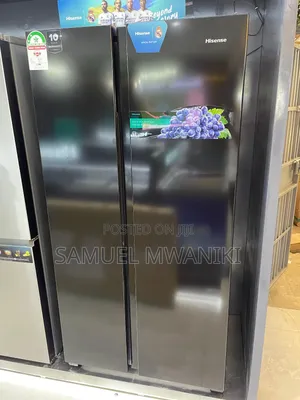 Hisense Side by Side Fridge 518l (Black) Ref518dr