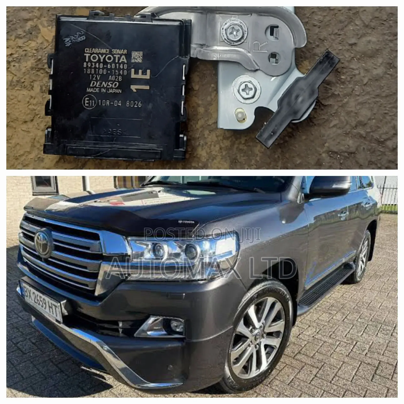 Toyota Land Cruiser Lc200, Clearance Back Sonar Ecu,