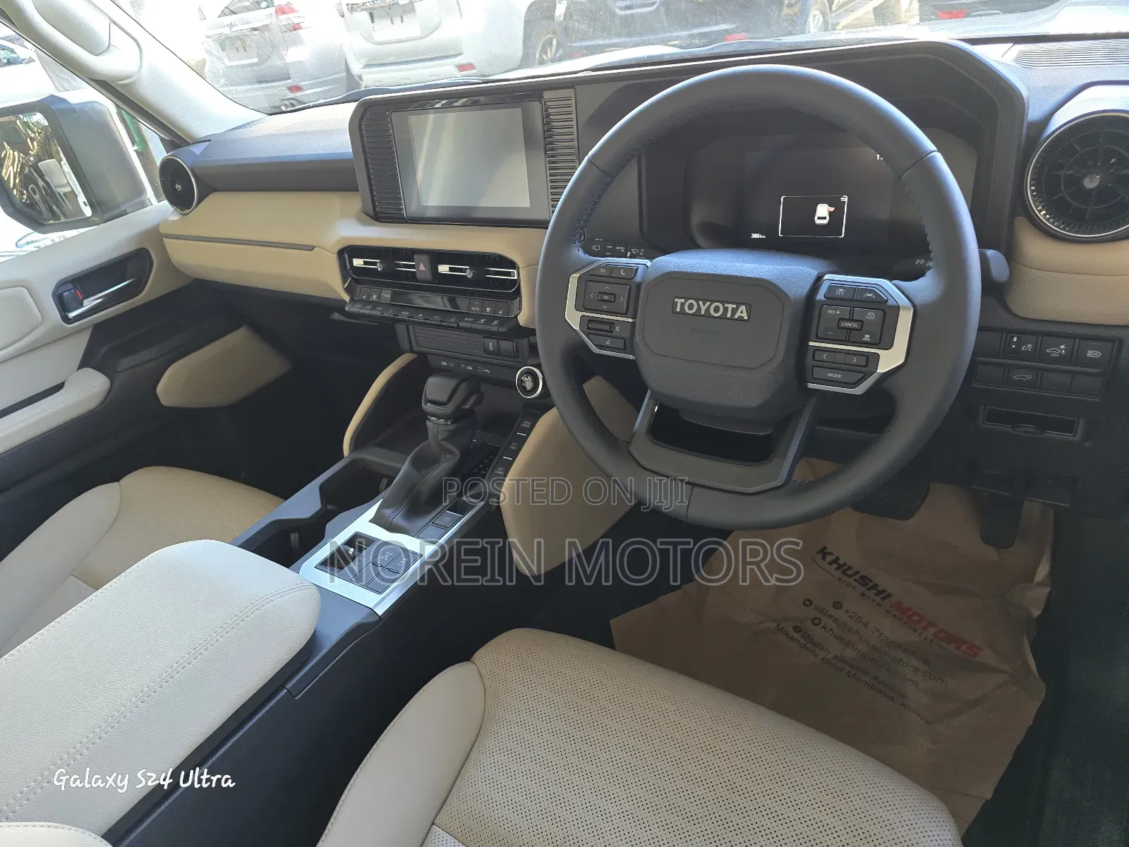 Toyota Land Cruiser Prado 2024 Off white