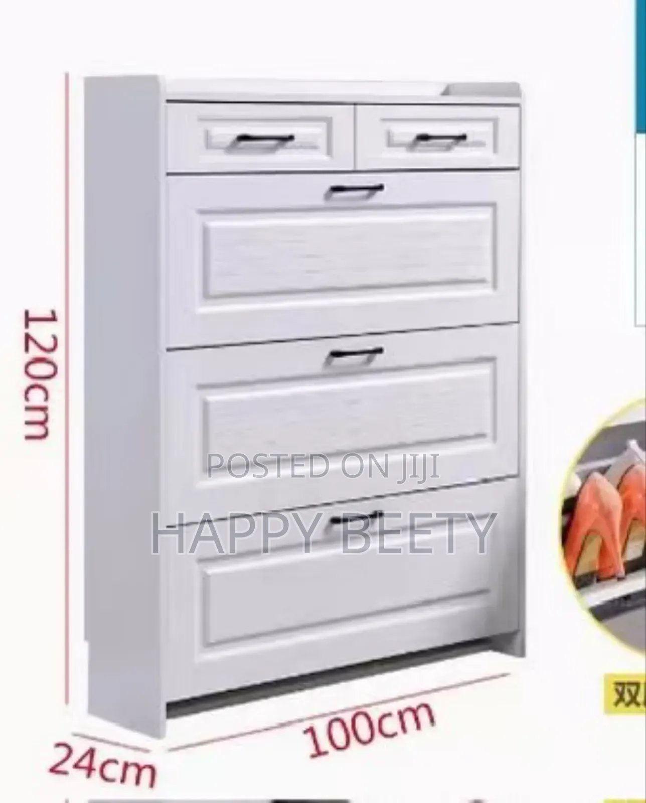 Bucket Flip Shoe Rack
