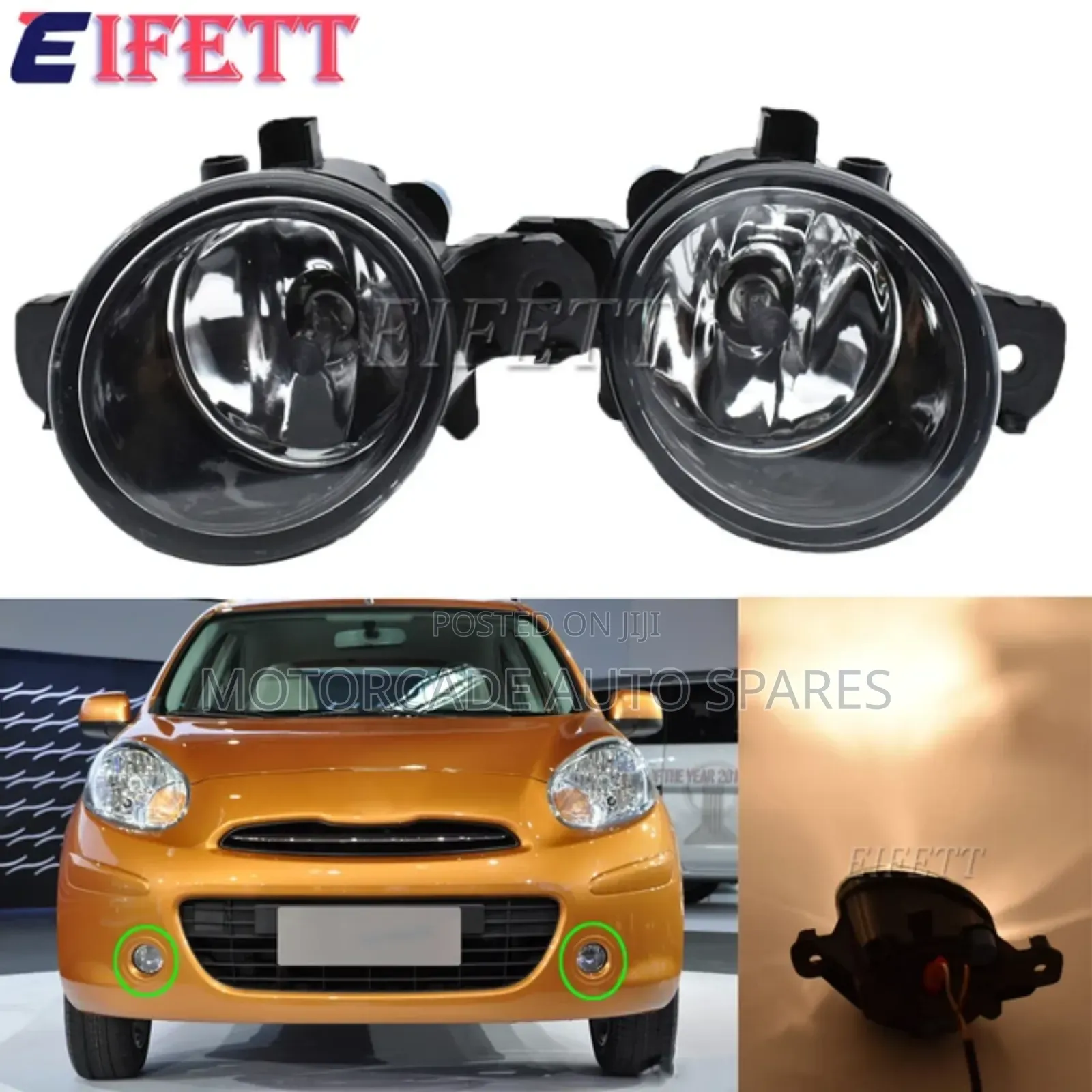Nissan March 2012/2013 Fog Lights Set