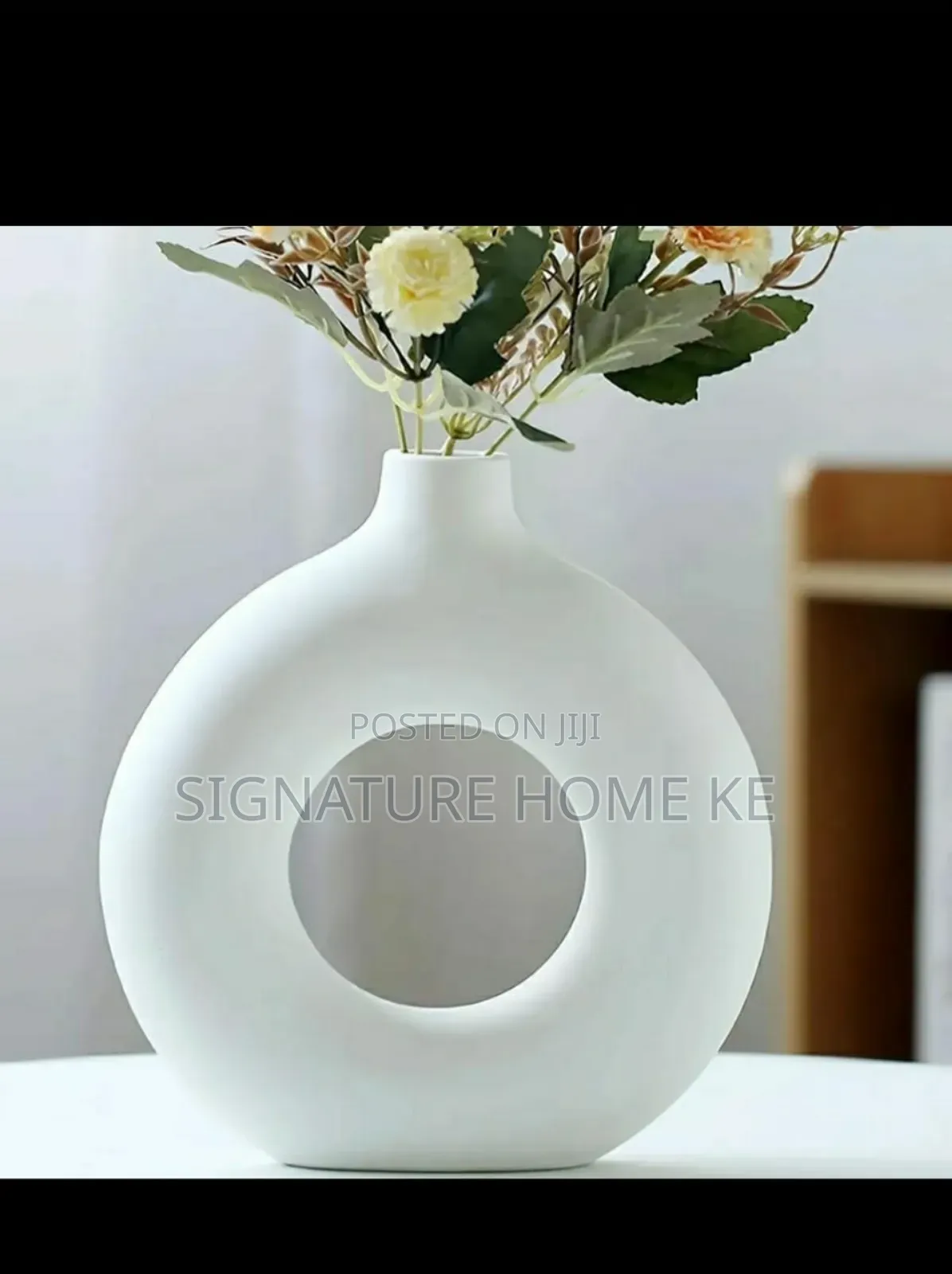Donut Vase Decor
