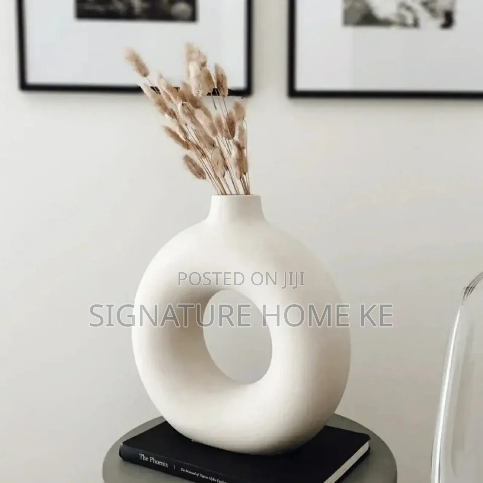 Donut Vase Decor