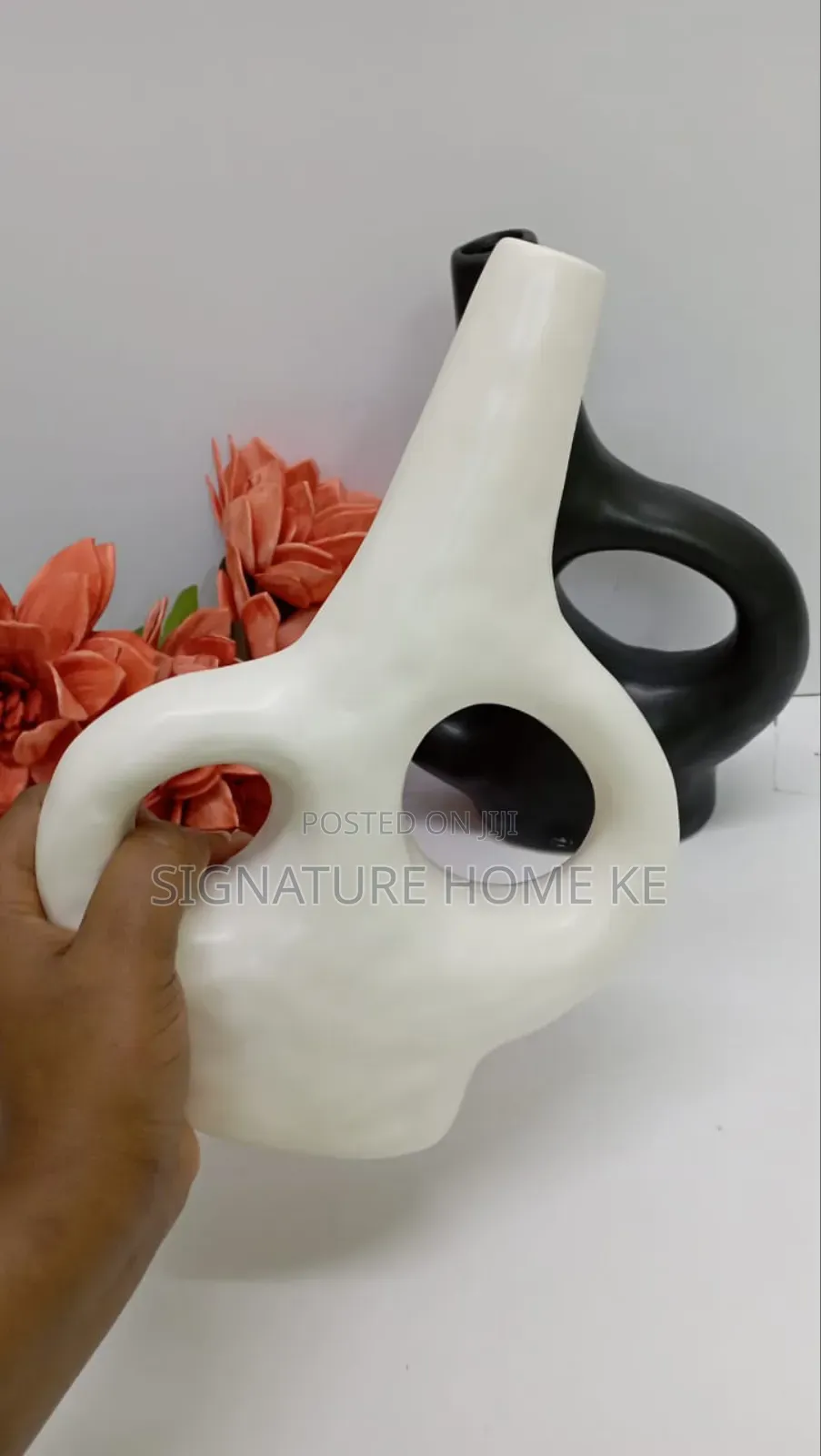Avatar Face Decorative Flower Vase