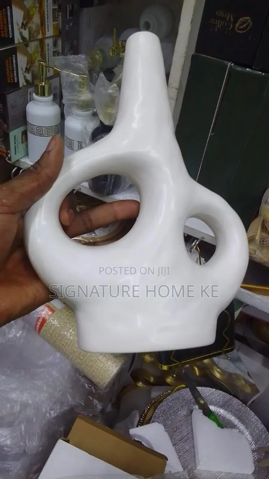 Avatar Face Decorative Flower Vase