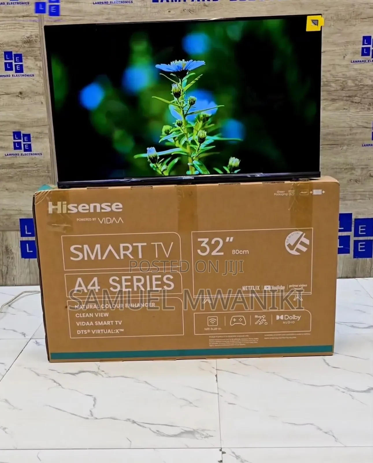 Hisense 32" Smart Tv FHD 1080 Netflix,Youtube, Voice Command
