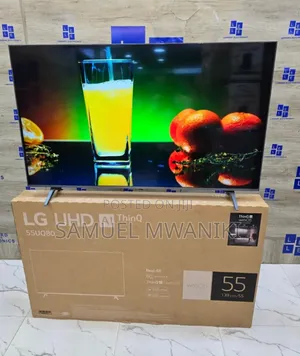 Lg 55" Uhd Smart Tv Uq80 Series Hdr, Magic Remote