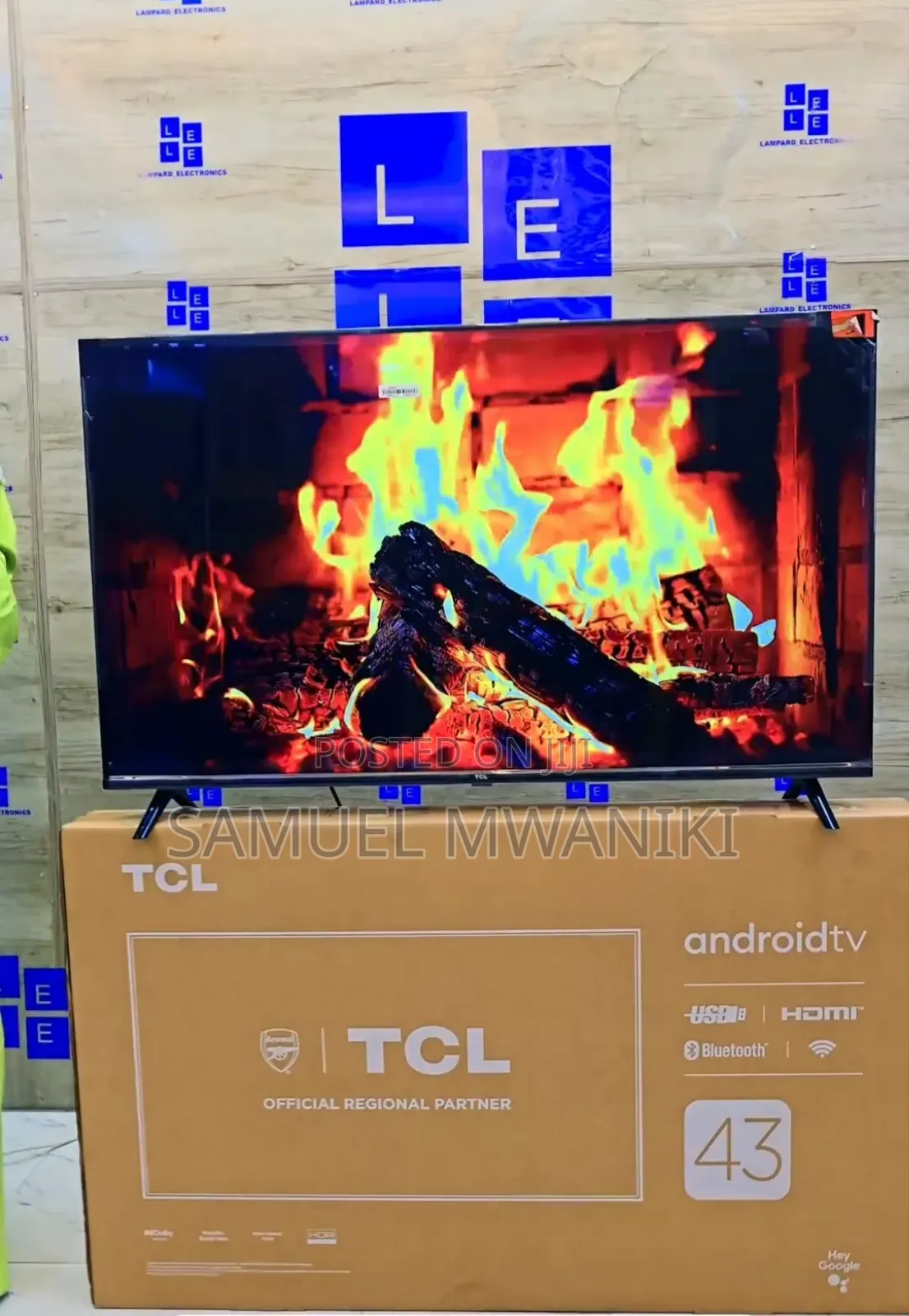TCL 43′′ FHD 1080 Google Smart Tv: Bluetooth, Voice Command