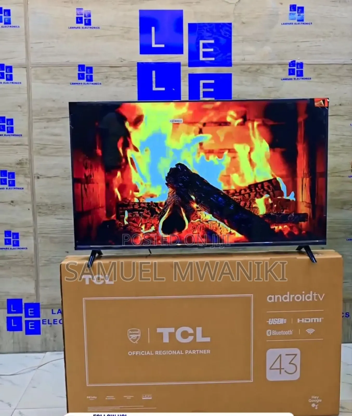 TCL 43′′ FHD 1080 Google Smart Tv: Bluetooth, Voice Command