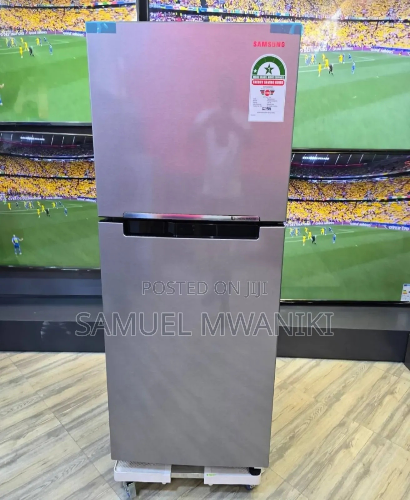 Samsung 210 Liters Double Door Fridge No Frost - Silver