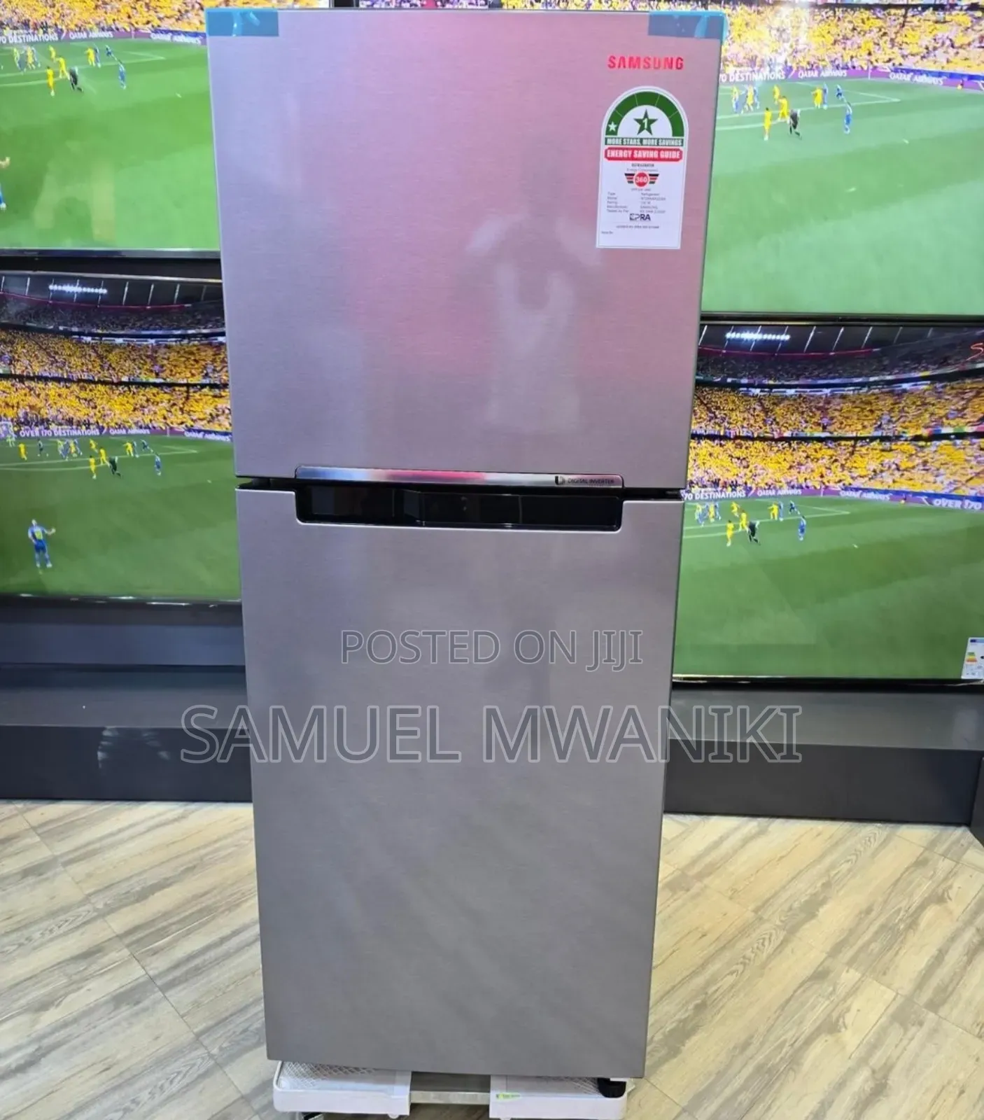 Samsung 210 Liters Double Door Fridge No Frost - Silver