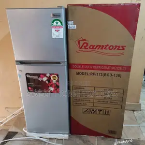 Ramtons 128 Litres Double Door Refrigerator