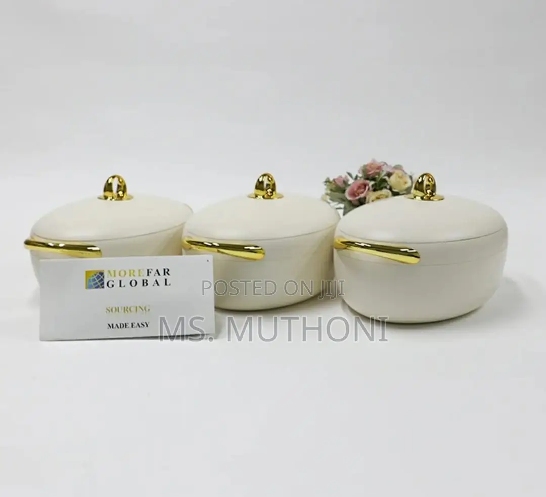 LUXURIOUS Insulated Hotpots Set OVAL