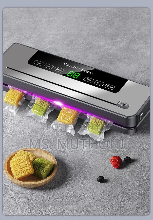 Electric Vacuum Sealer Machine With 10pcs Packaging Papers - thumbnail 3
