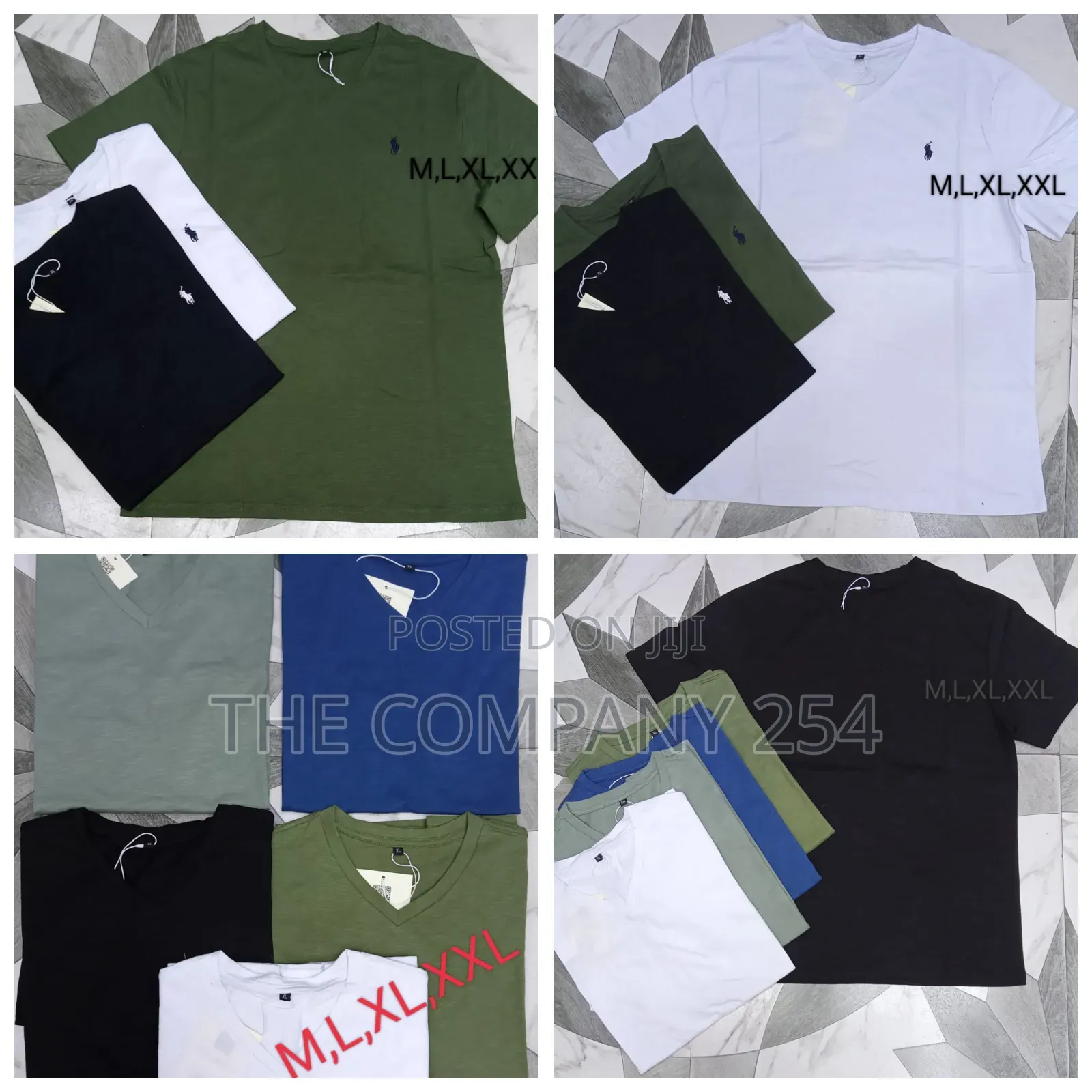 V Neck Unisex Tshirts Available at 1500