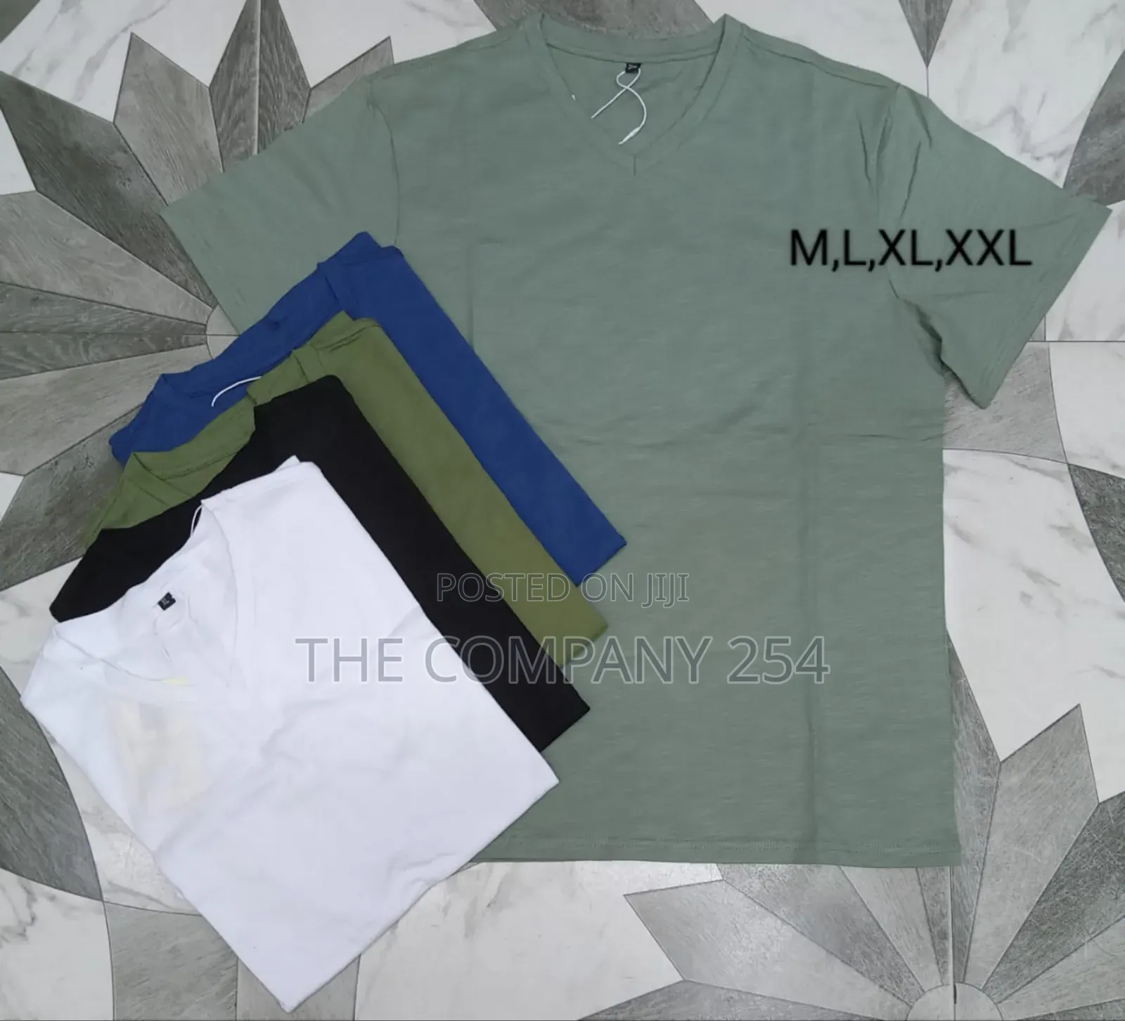 V Neck Unisex Tshirts Available at 1500