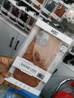 iPhone 12 Pro Max HDD Cases Cover Brown Color