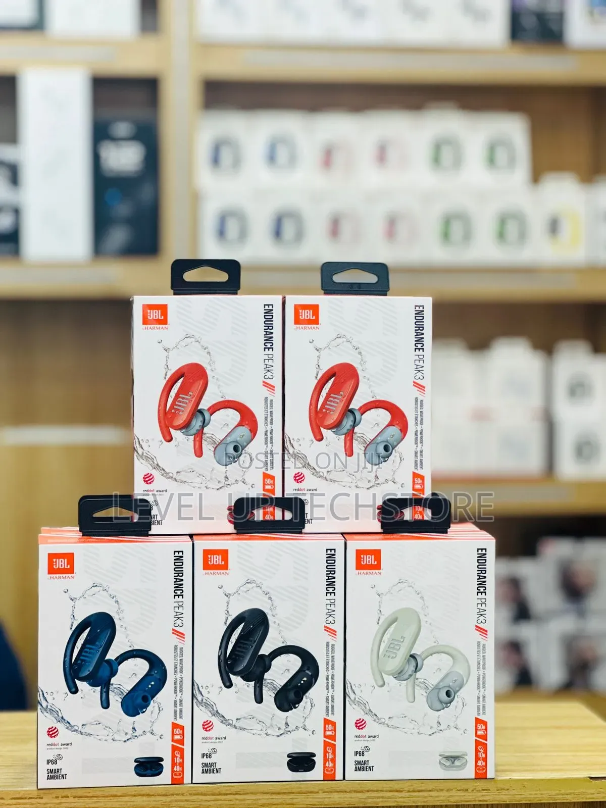 JBL Endurance Peak 3 Dust Waterproof Sporty TWS Earbuds