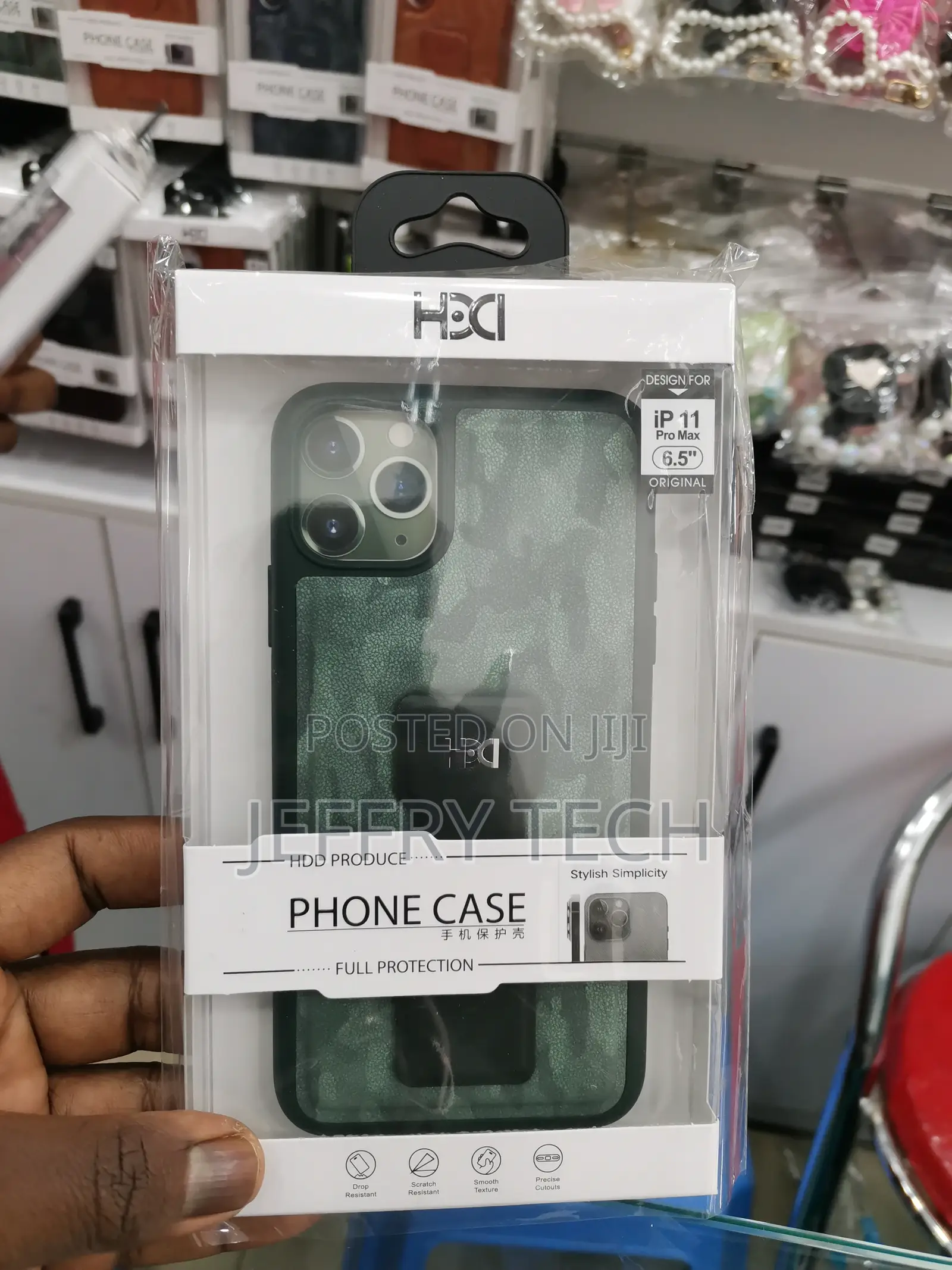 iPhone 11 Pro Max HDD Green Camo Cases Cover