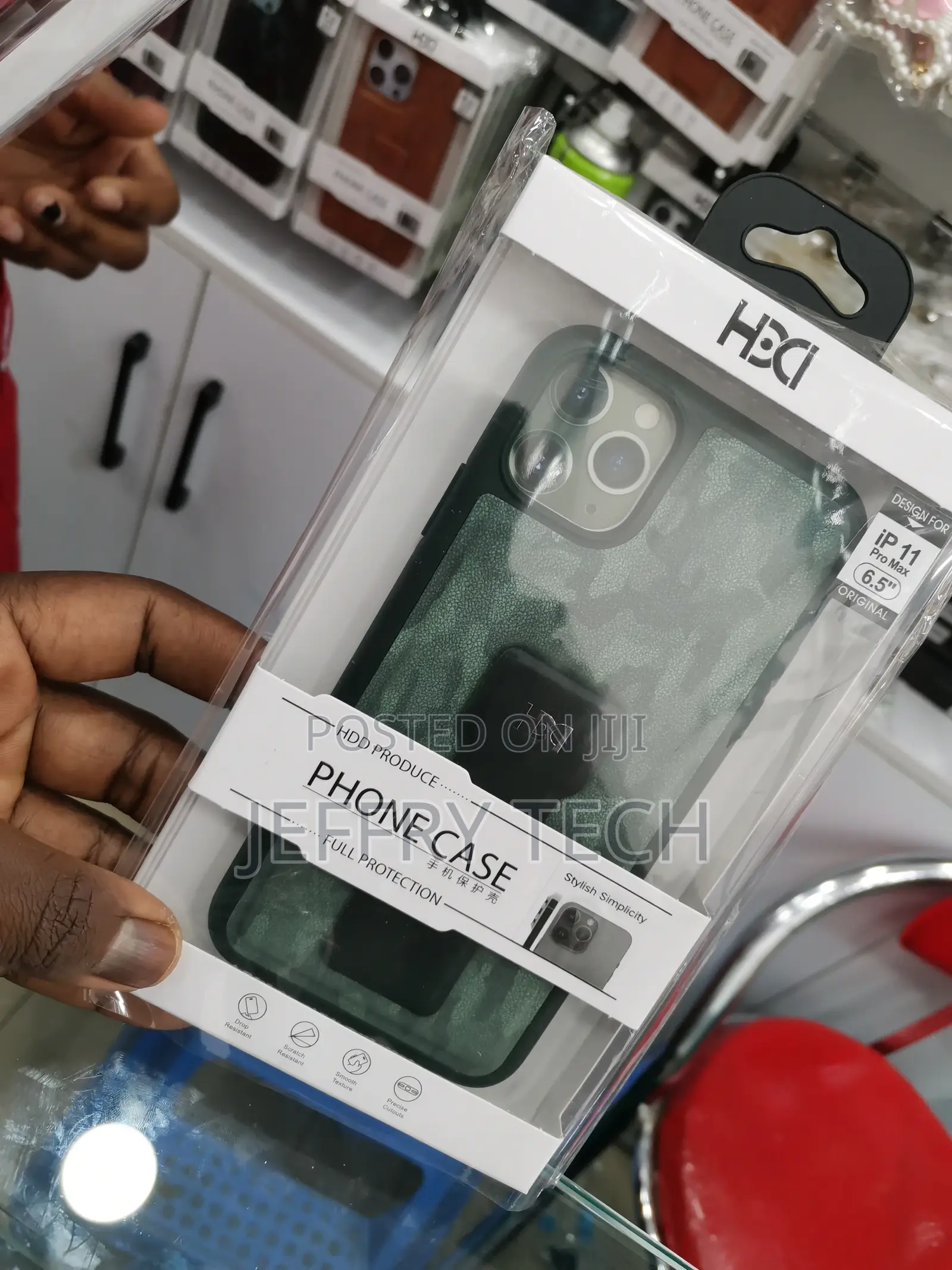 iPhone 11 Pro Max HDD Green Camo Cases Cover