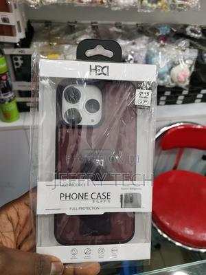 iPhone 15 Pro Max HDD Standing Grip Camo Maroon Cases - thumbnail 2