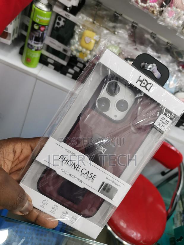 iPhone 15 Pro Max HDD Standing Grip Camo Maroon Cases - thumbnail 3