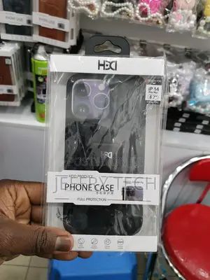 iPhone 14 Pro Max HDD Camouflage Standing Grip Caseblack
