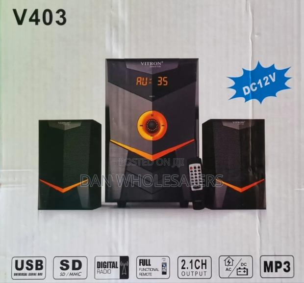 Vitron V403 2.1 Inch Bluetooth Speaker System (1YR WRTY) - main view