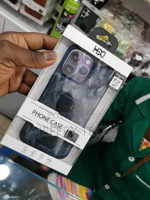 Phone Case With Wristband Holder, iPhone 14 Pro Max HDD