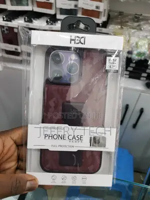Standing Grip Case iPhone 14 Pro Max HDD Camouflage