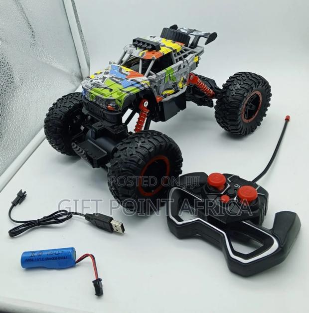 Big Foot Recharge Monster Truck With Big Wheels