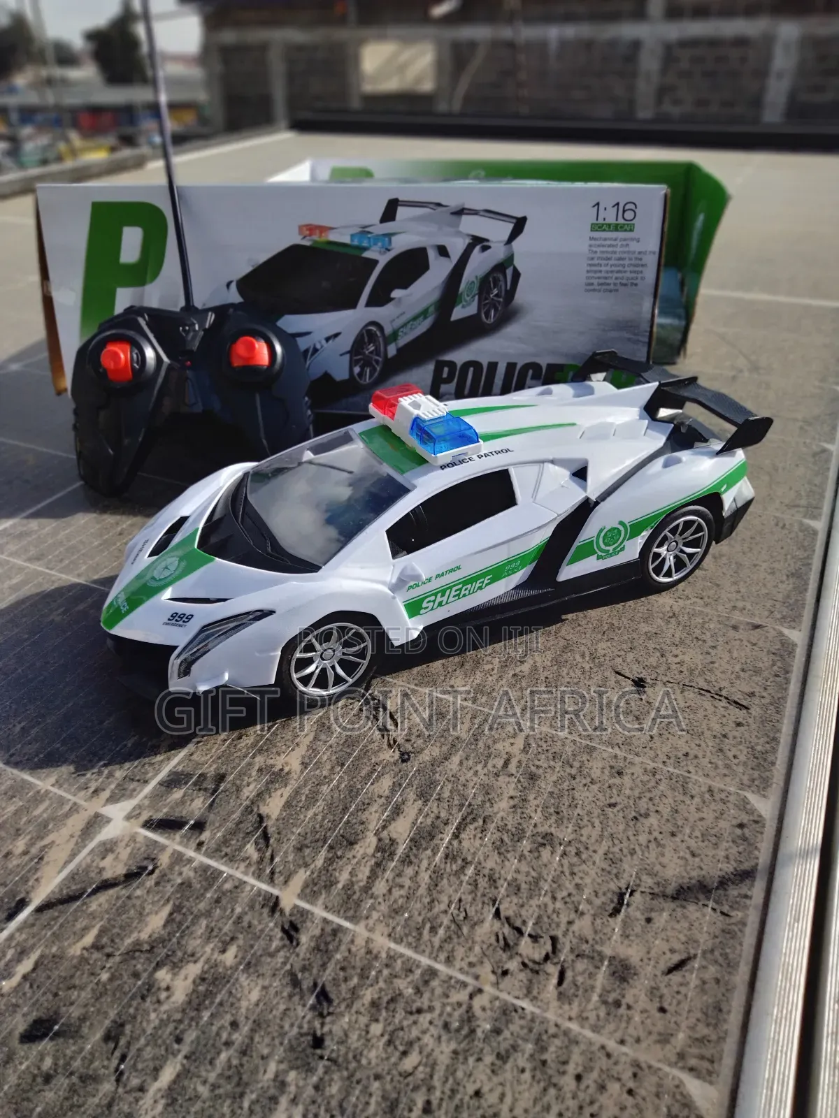 Remote Control Police Car for Kids (Sheriff)