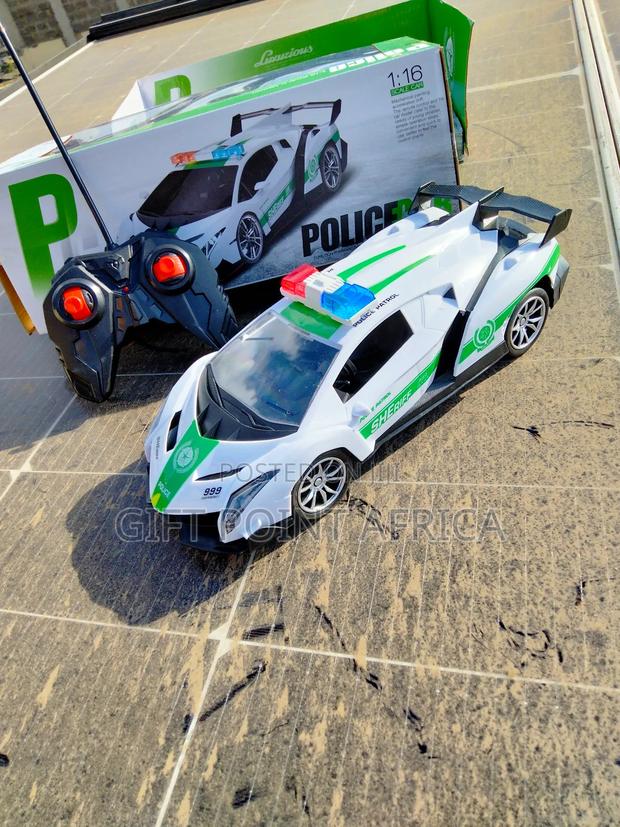 Remote Control Police Car for Kids - thumbnail 2