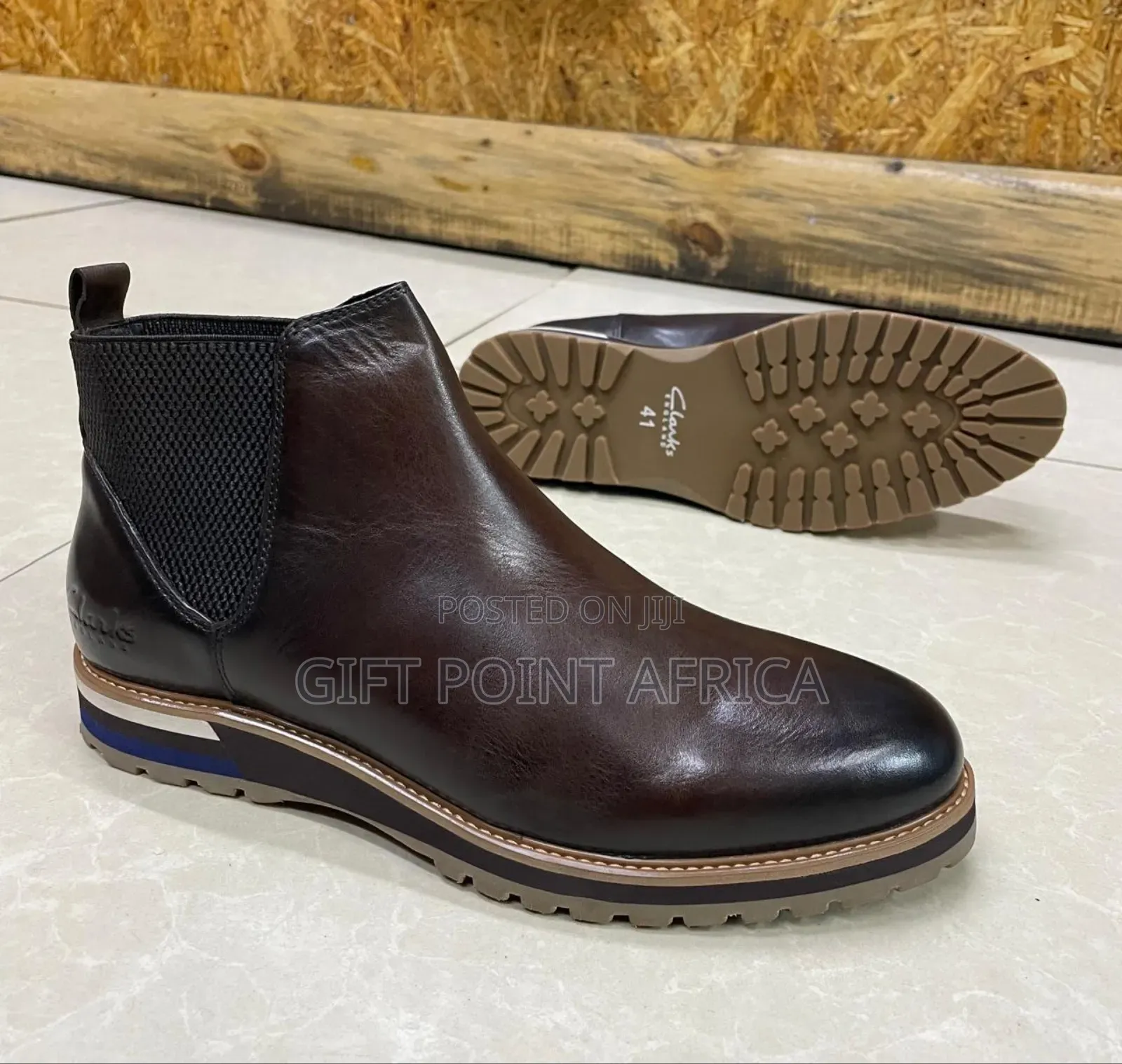 Official Leather Clarks Shoes For Men