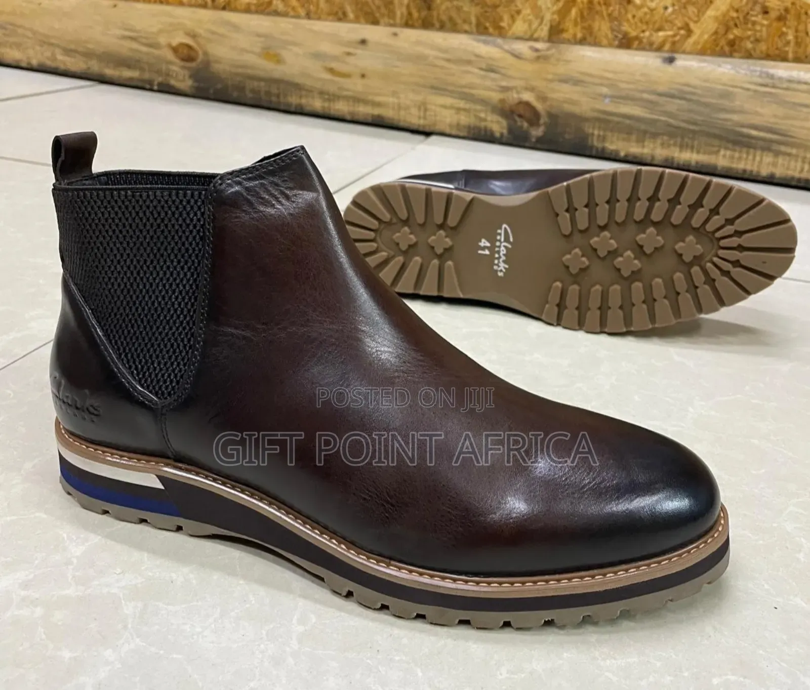 Official Leather Clarks Shoes For Men