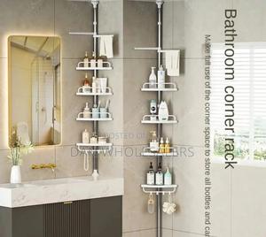 *4 Tier Adjustable Telescopic Multi-Corner Shelf Organiser - thumbnail 2