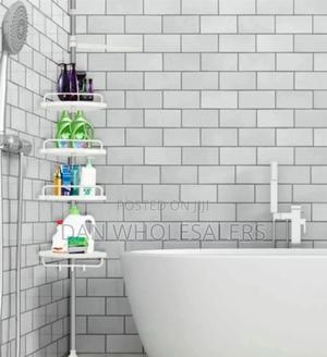 Tier Adjustable Telescopic Multi-Corner Shelf - thumbnail 2