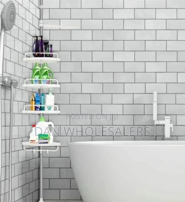 Tier Adjustable Telescopic Multi-Corner Shelf - main view