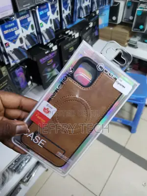 iPhone 11 Pro Max Leather Bend Stand Cover Case