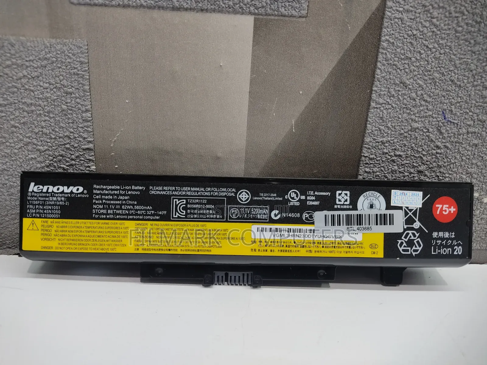 Laptop Battery Replacement for Lenovo Thinkpad E430 E431